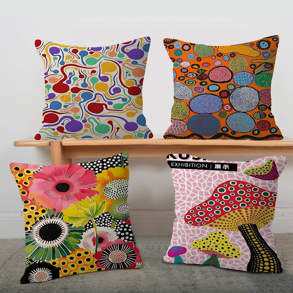 Home Textiles Exhibition - Fodera per cuscino con motivo Zucca