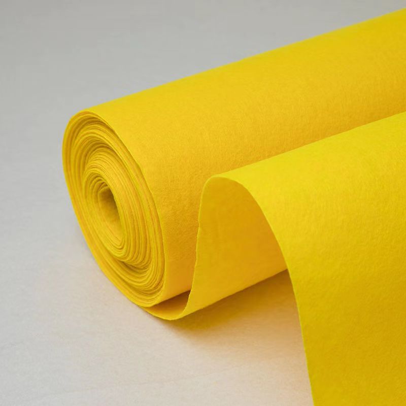 Home Textiles Exhibition - Tappeto monouso giallo per palcoscenici di