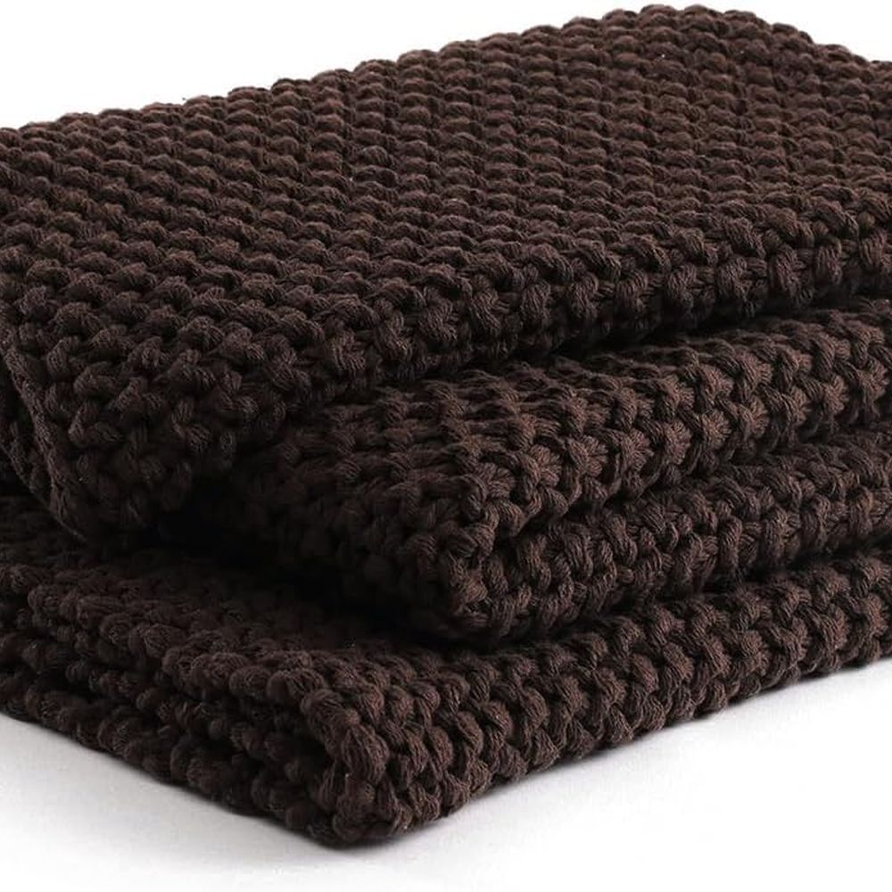 Throw Blanket Chunky Knit - Coperta da tiro in maglia di