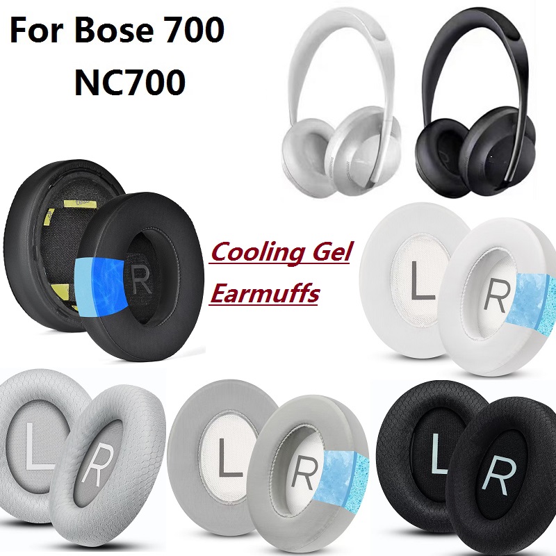 Cooling Pillow Gel - Cuscinetti auricolari aggiornati per cuffie Bose