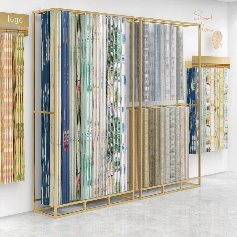 Home Textiles Exhibition - Espositore grande per negozio di tende,