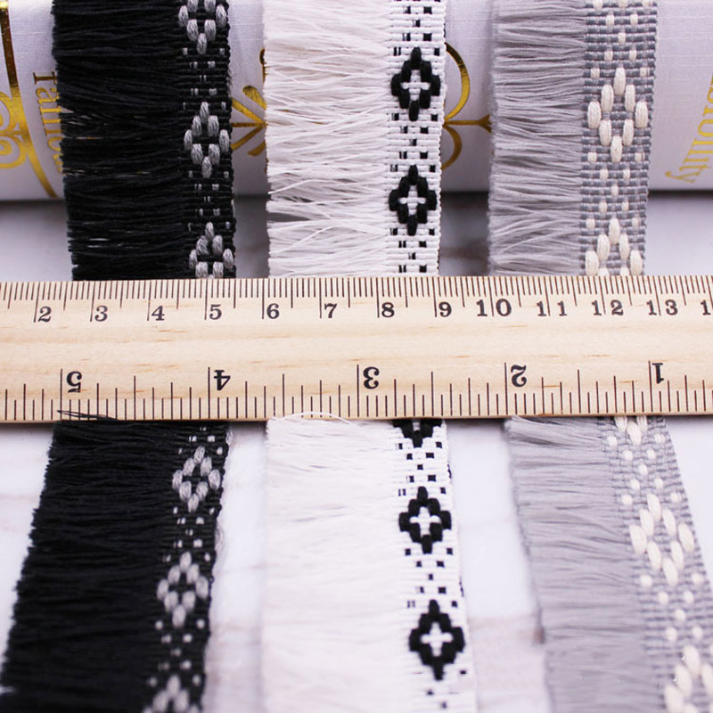 1 metro/lotto Nappa Frangia tr - Home Ec Textiles recensione e prezzo