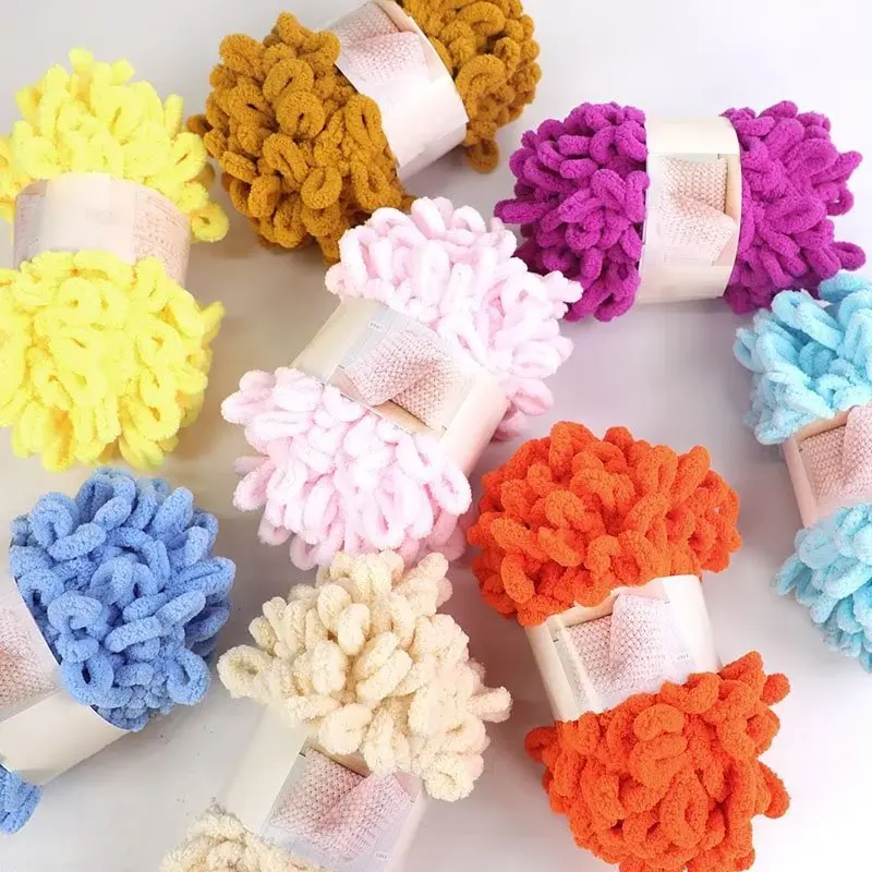 100 g/palla dito loop filato f - Throw Blanket Chunky Knit recensione e prezzo
