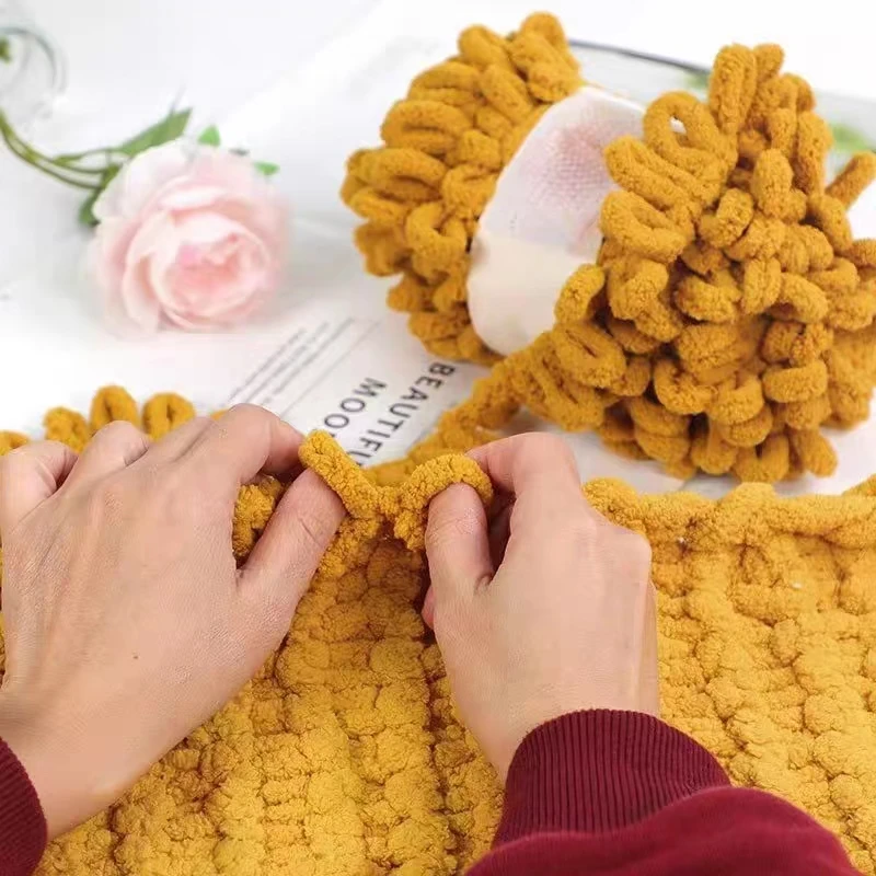 100 g/palla dito loop filato f - Throw Blanket Chunky Knit recensione e prezzo
