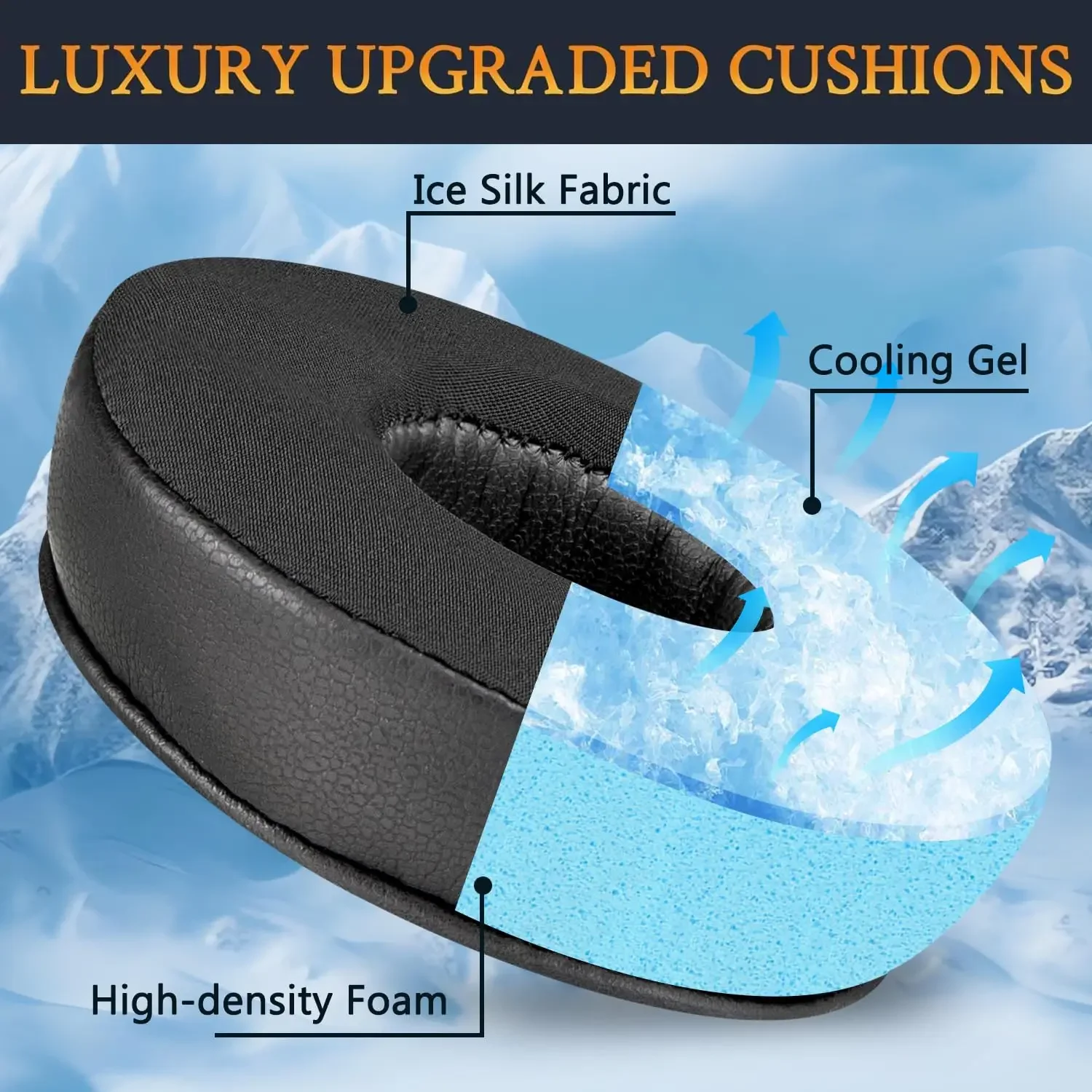 Cuscinetti auricolari di ricam - Cooling Pillow Gel recensione e prezzo