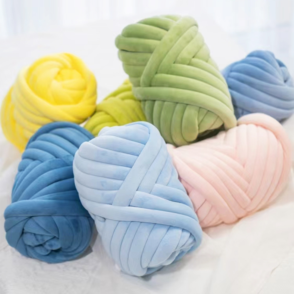 500G Super Velvet Chunky Yarn  - Throw Blanket Chunky Knit recensione e prezzo