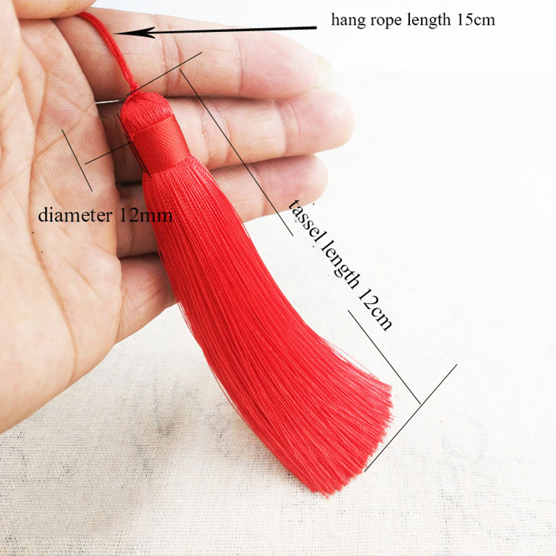 1 pz 12CM poliestere perline d - Home Ec Textiles recensione e prezzo