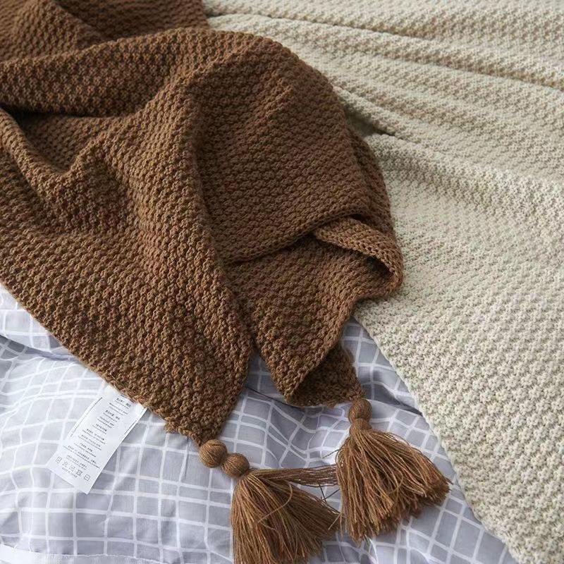 Coperte nordiche per divano le - Throw Blanket Chunky Knit recensione e prezzo