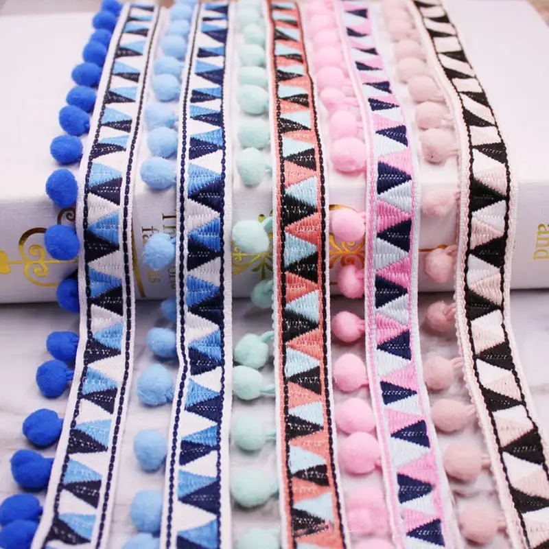 1-10Yards pompon pizzo Trim pa - Home Ec Textiles recensione e prezzo