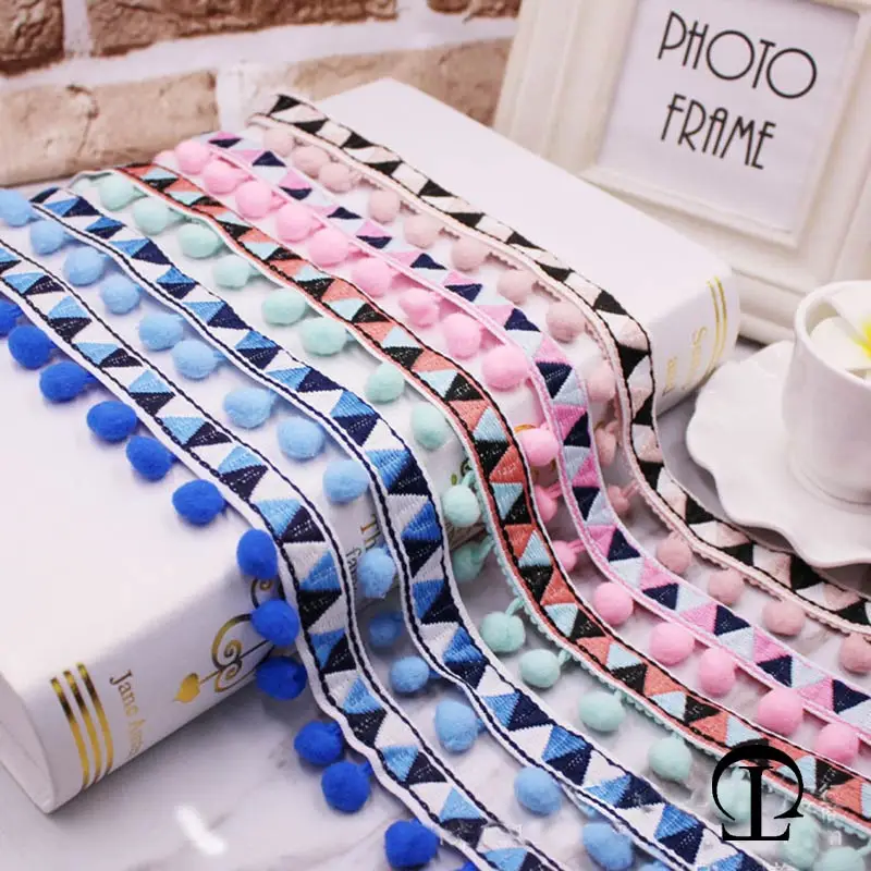 1-10Yards pompon pizzo Trim pa - Home Ec Textiles recensione e prezzo