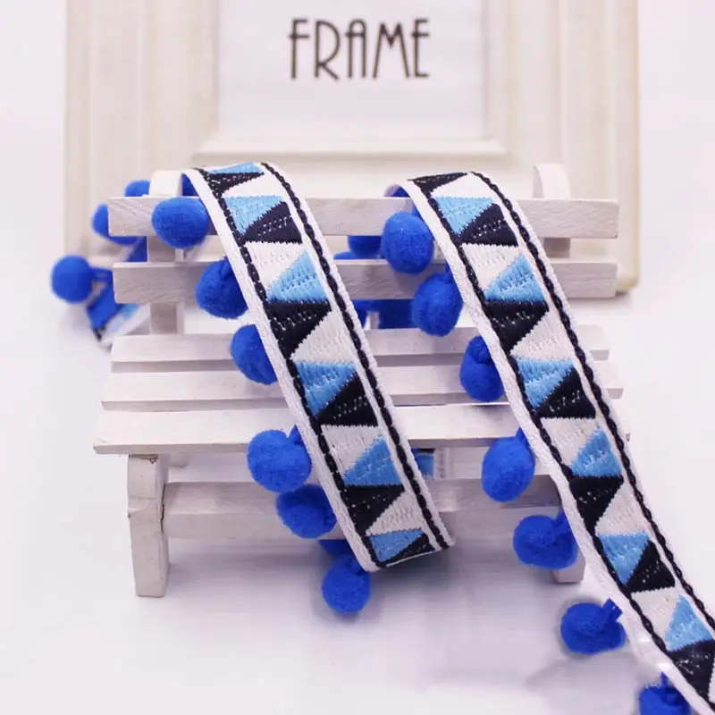 1-10Yards pompon pizzo Trim pa - Home Ec Textiles recensione e prezzo