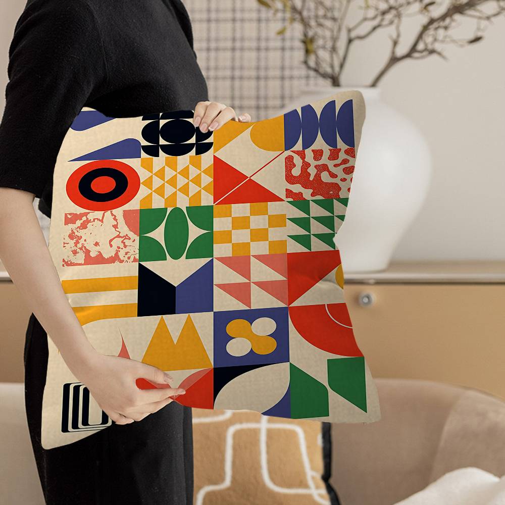 Fodera per cuscino astratta st - Home Textiles Exhibition recensione e prezzo